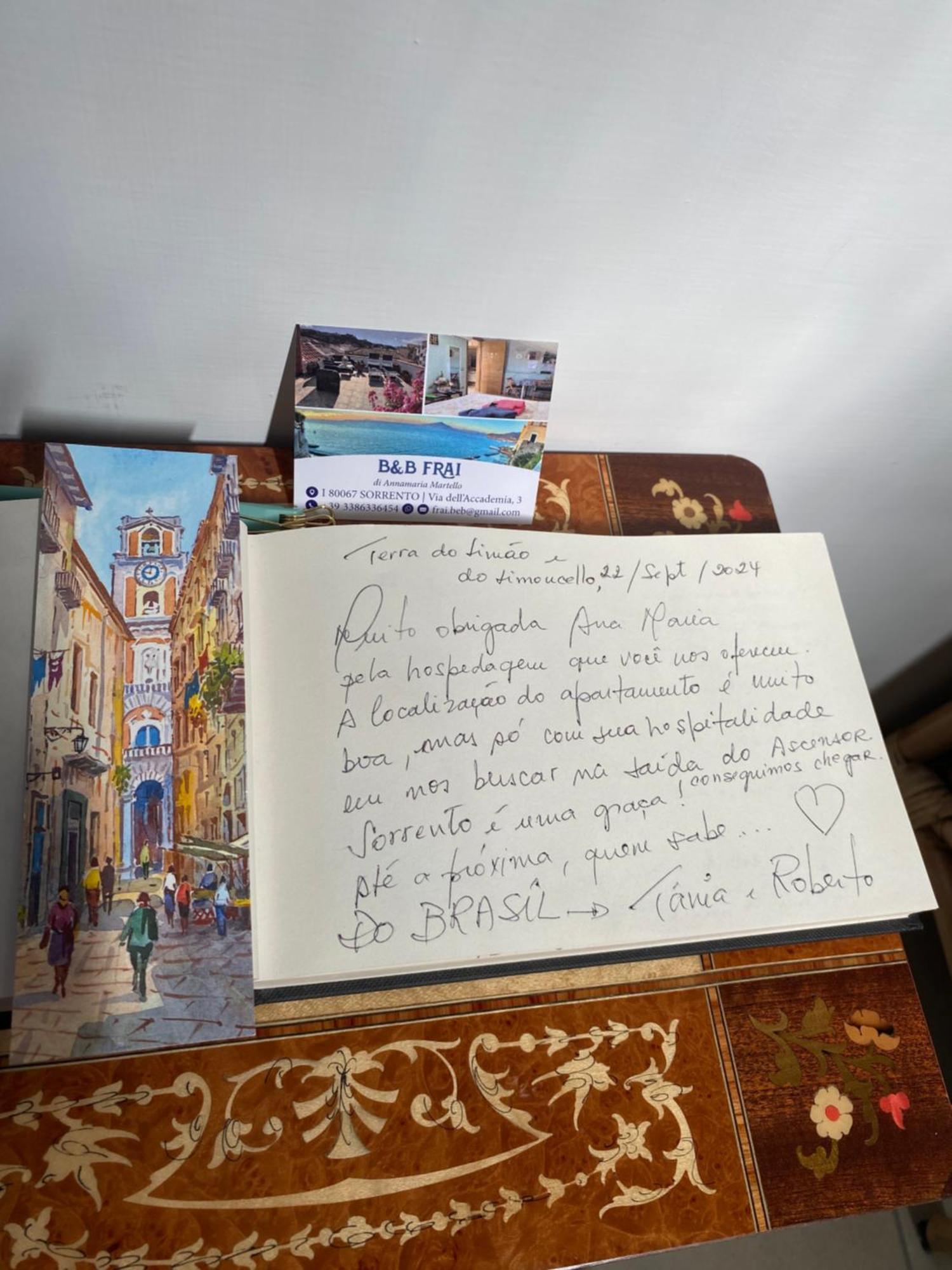 B&B Frai Sorrento Buitenkant foto